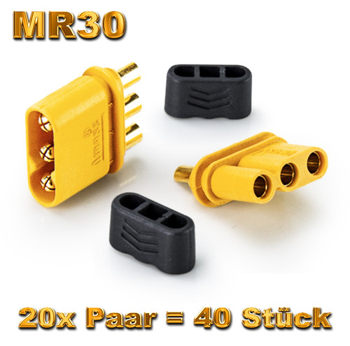 Paires mr30 2 0mm 3pin - 20,