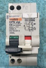 INTER DIFFERENTIEL~ MERLIN GERIN   20900    C  6 Amp  0,03A  MULTI 9    DPN vigi