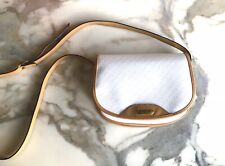 Sac à main vintage LANVIN Paris cuir camel