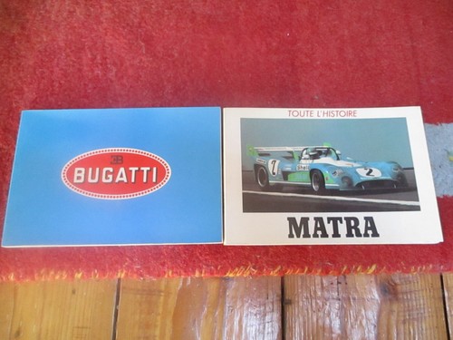 Lot livres bugatti et - livres,