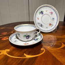 Tasse à fruits italienne Richard Ginori 1 soucoupe 2 du Japon