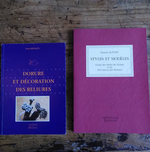 Lot livres dorure et - 2,