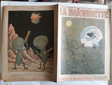C1 14 18 LA BAIONNETTE 1918 La GUERRE VUE DES AUTRES PLANETES SF Science Fiction