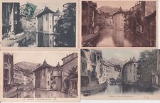 Lot 4 cartes postales