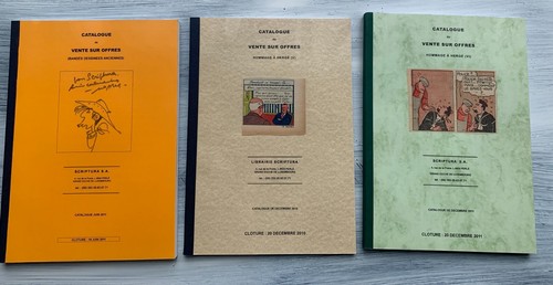 Catalogue scriptura hommage - catalogue, a