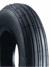 Pneu à rainures longues Ø 380 2PR avec chambre à air