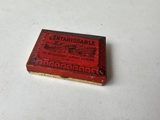 Ancienne boite publicitaire lithographiée - L'intarissable tampon pour timbres