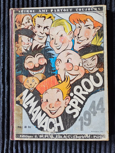 Spirou almanach 1944 eo - spirou,