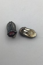 Georg Jensen Clip D'Oreille Annuel En Argent Sterling 2007 (Cornaline)