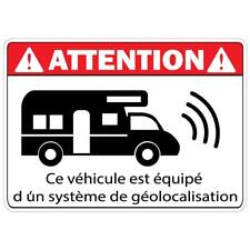 Alarme camping-car Attention