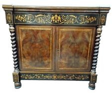 COMMODE A CHEMISES EMPIRE. MARQUETERIE DE BOIS. INTÉRIEUR CITRONELLE ESPAGNE.XIX