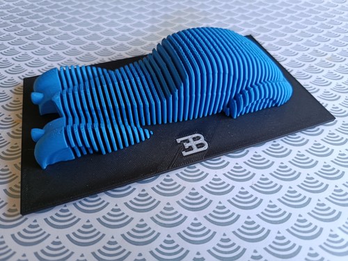 Bugatti impression 3d - bugatti,