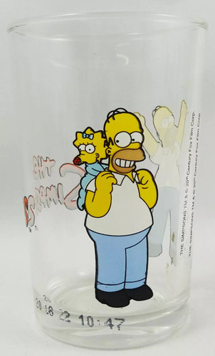 Les simpsons verre - -,