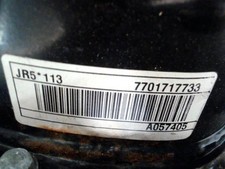 Boite de vitesses RENAULT MODUS PHASE 1 7701717733