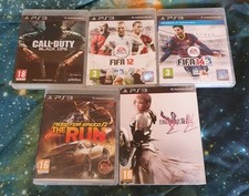 Lot 5 jeux PS3 Pal Fra sans notices