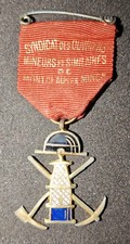 Médaille : Syndicat des Ouvriers Mineurs et Similaires de Montceau Les Mines