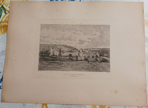 Ancienne eau forte lucien - ancienne,