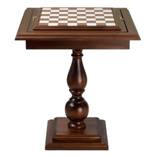 Table Échiquier En Bois