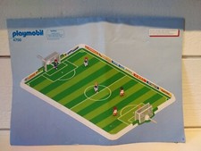 PLAYMOBIL PIÈCE 4700/ TERRAIN DE FOOTBALL NOTICE