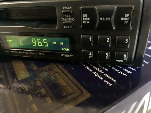 Alpine 7514 car - 7514, cassette