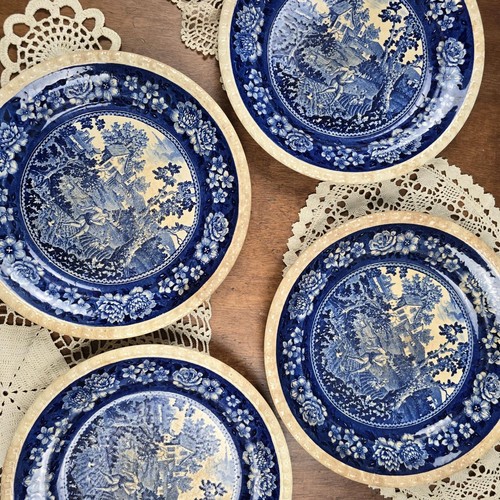Lot assiettes anciennes - 4,