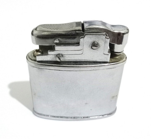 Ancien briquet poche argent - briquet,