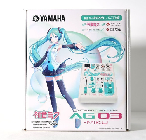 Yamaha ag03 miku channel - ag03-miku, usb