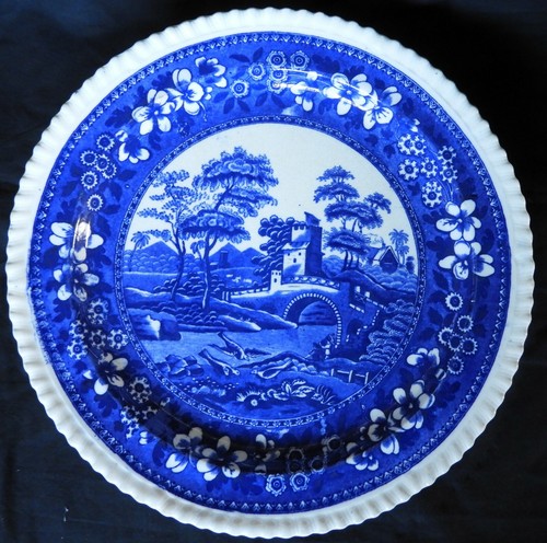 Grand plat anglais copeland - plat,