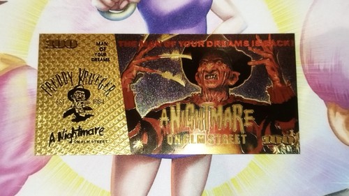 Billet freddy krueger - billet,
