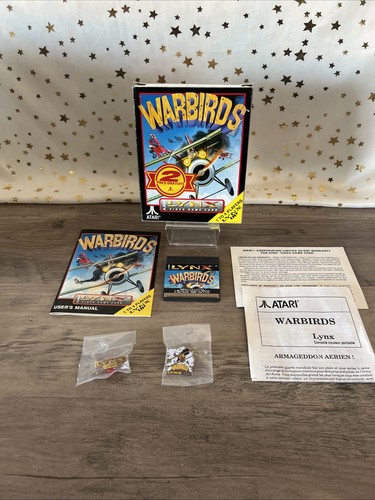 Warbirds atari lynx très - -atari,