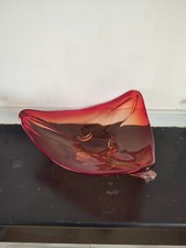 Coupe en verre à décor de