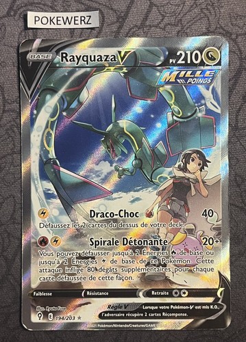 Carte pokémon rayquaza - carte,