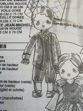 T7 PATRON POUPEE  JEAN-MICHEL