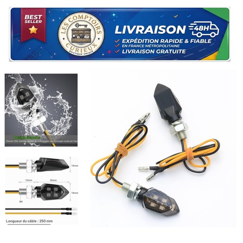 Clignotants led moto - moto, e24