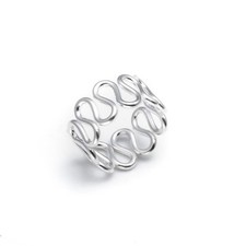 Silverly Argent Bague Serpent