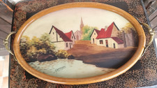 plateau de service, décor