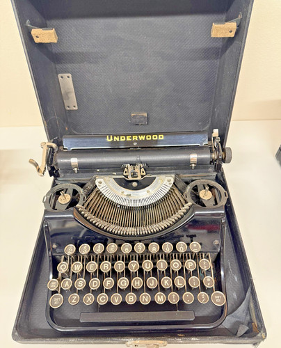 1929 underwood portable bank - 1929, 4-bank