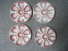 4 Assiettes à Huîtres