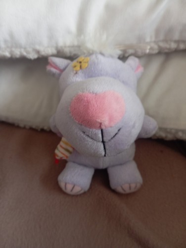 Peluche hippopotame 15cm - peluche,