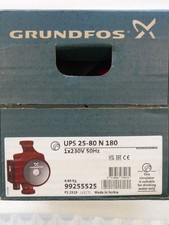 Circulateur Grundfos UPS 25 - 80 N 180 mm circulateur 230 V. 99255525 NEUF P222T