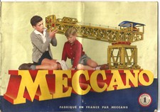 Meccano 1956. Manuel 21 pages