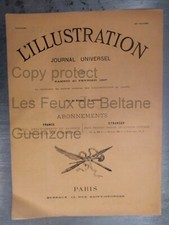 Couverture L'ILLUSTRATION fev. 1897 publicités document Cover antique french mag
