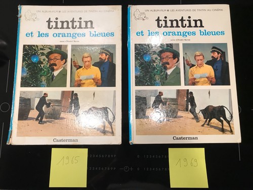 Lot tintin les oranges - et,