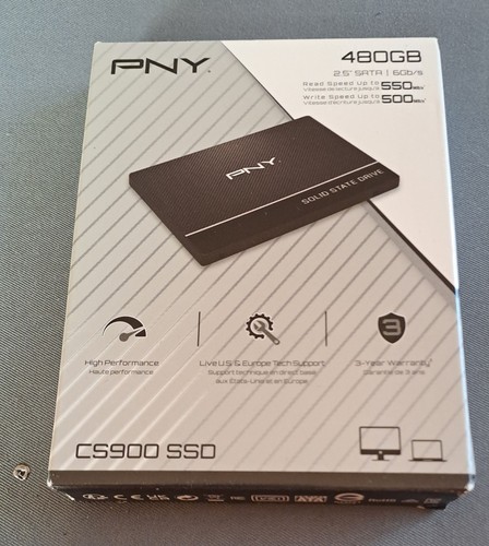 Disque ssd pny - ssd, 480