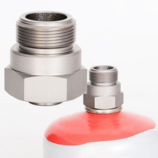 Adaptateur réchaud réservoir gaz camping propane pratique style américain con