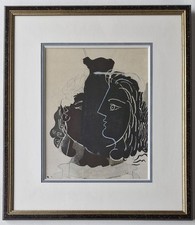 Georges Braque Profil Grec Lithographie