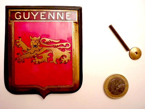 Plaque calandre guyenne - de,