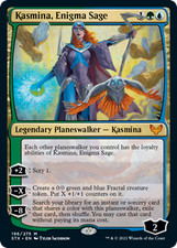 Magic MTG - Kasmina, Enigma Sage - MINT/NMINT - EN - FOIL