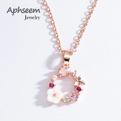 Collier femme papillon - , fleur