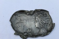 vide poche 1900 art nouveau emmanuel FREMIET bronze ancien vintage